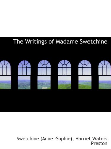 Stock image for The Writings of Madame Swetchine for sale by Revaluation Books