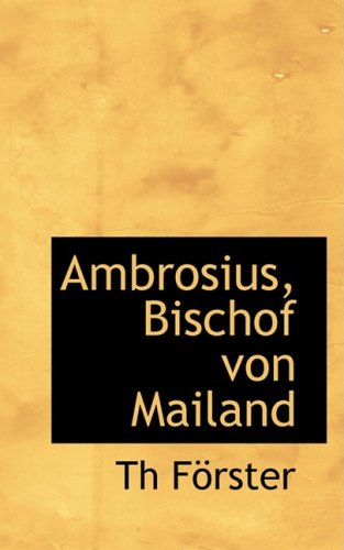 9780559168192: Ambrosius, Bischof von Mailand
