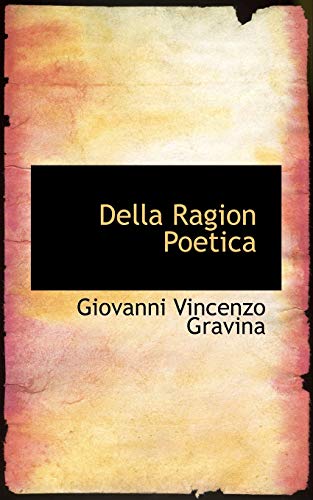 Stock image for Della Ragion Poetica (Italian Edition) for sale by Phatpocket Limited