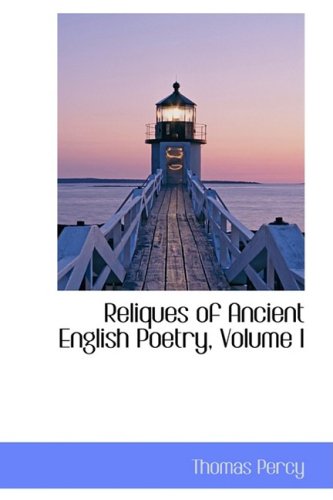 9780559354014: Reliques of Ancient English Poetry: 1