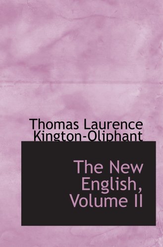 Imagen de archivo de The New English, Volume II a la venta por Revaluation Books