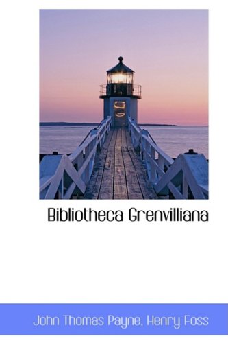 9780559387173: Bibliotheca Grenvilliana
