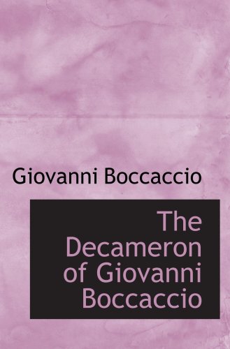 9780559389535: The Decameron of Giovanni Boccaccio