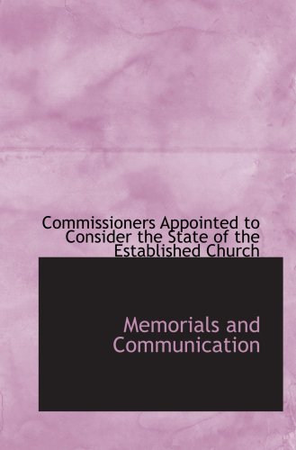 Imagen de archivo de Memorials and Communication a la venta por Revaluation Books