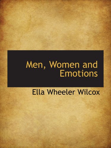 Beispielbild fr Men, Women and Emotions zum Verkauf von WorldofBooks