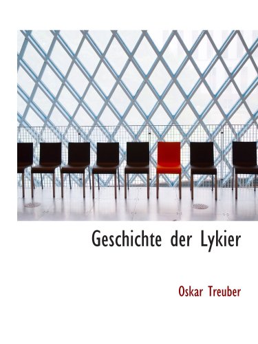Stock image for Geschichte der Lykier for sale by Revaluation Books