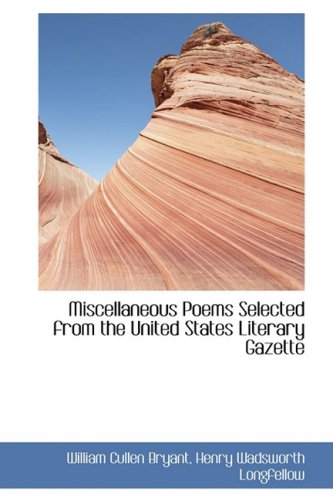 9780559513329: Miscellaneous Poems Selected from the United States Literary Gazette