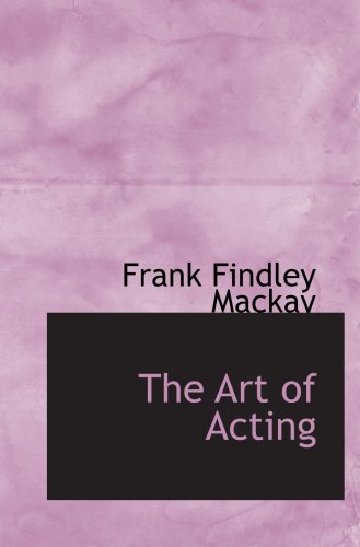 Stock image for The Art of Acting for sale by Revaluation Books