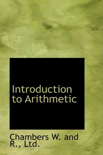 9780559526923: Introduction to Arithmetic