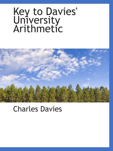 Key to Davies' University Arithmetic (9780559550850) by Davies, Charles