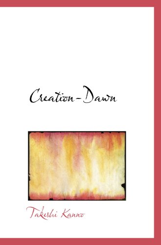 Imagen de archivo de Creation-Dawn a la venta por Revaluation Books