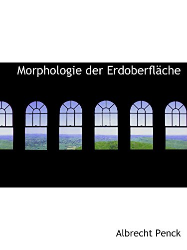 9780559577529: Morphologie der Erdoberflche