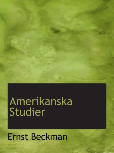 Stock image for Amerikanska Studier for sale by Revaluation Books