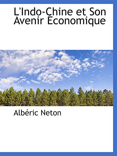 Stock image for L'Indo-Chine et Son Avenir conomique (French Edition) for sale by Revaluation Books