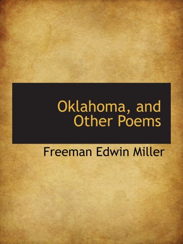 9780559744464: Oklahoma, and Other Poems