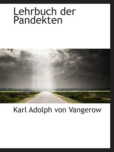 9780559745256: Lehrbuch der Pandekten