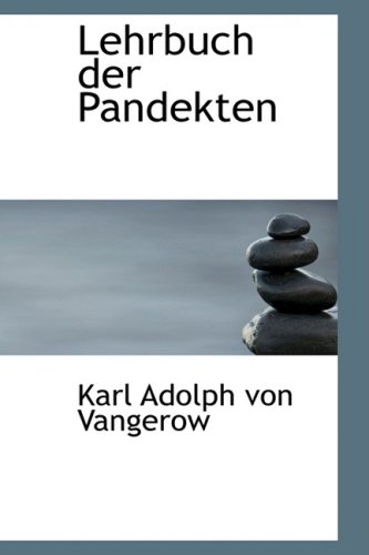 9780559745348: Lehrbuch Der Pandekten