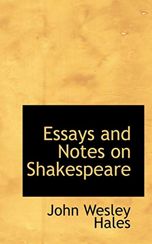 9780559753169: Essays and Notes on Shakespeare