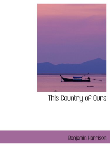 Stock image for This Country of Ours for sale by Revaluation Books