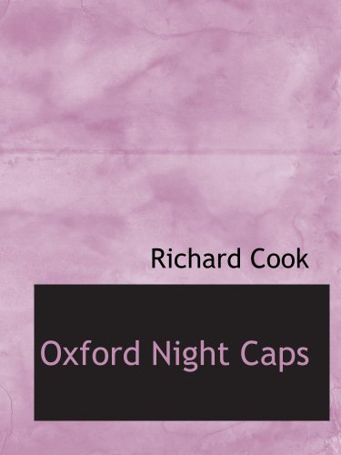 Imagen de archivo de Oxford Night Caps a la venta por Revaluation Books