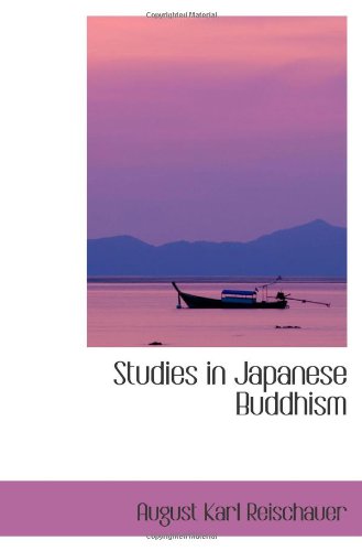 Stock image for Studies in Japanese Buddhism for sale by Revaluation Books