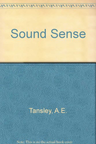 Sound Sense: Bk. 1C (9780560008159) by A E Tansley