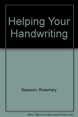 Imagen de archivo de Helping Your Handwriting a la venta por WorldofBooks