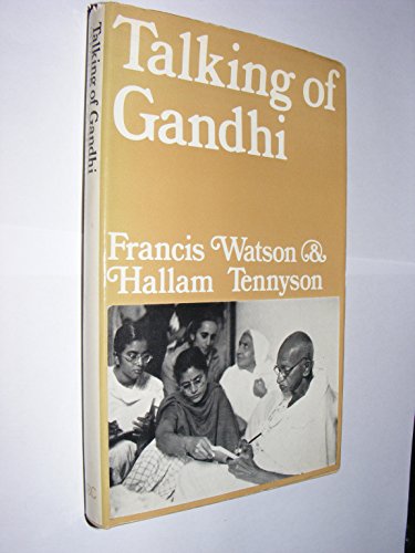 Imagen de archivo de Talking of Gandhi (a first printing) a la venta por S.Carter