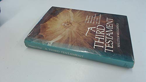 Stock image for A Third Testament: A Modern Pilgrim Explores the Spiritual Wanderings of Augustine, Blake, Pascal, Tolstoy, Bonhoeffer, Kierkegaard, and Dostoevsky for sale by Goldstone Books