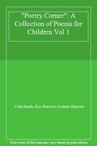 Beispielbild fr Poetry Corner": A Collection of Poems for Children v.1: A Collection of Poems for Children Vol 1 zum Verkauf von Reuseabook