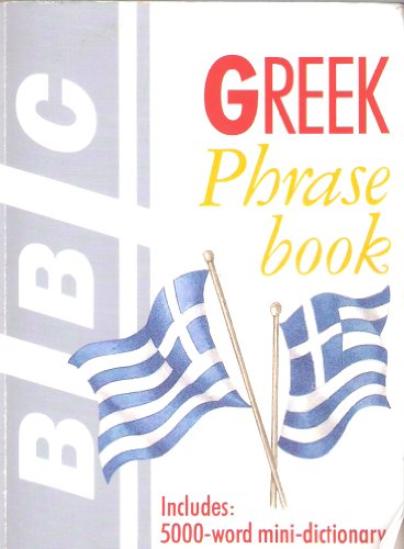 9780563362937: BBC Phrase Books and Cassettes: Greek Book (Get by in)