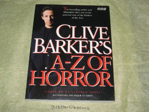 Stock image for Clive Barker's A to Z of Horror for sale by WorldofBooks