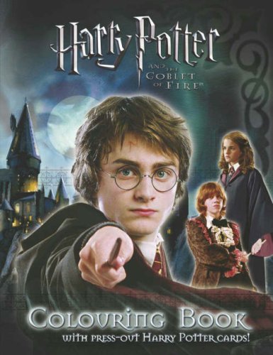 9780563493082: Harry Potter and the Goblet of Fire: Colouring Book with Cards