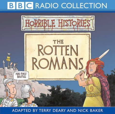 Beispielbild fr The Rotten Romans (Horrible Histories) zum Verkauf von WorldofBooks