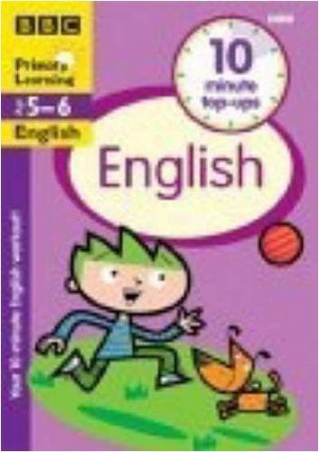 Stock image for Ten-Minute Top-Ups English 5-6: Ages 5-6 for sale by AwesomeBooks