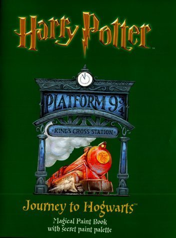 9780563533160: Harry Potter (Classic)- Magical Paint Book - Journey to Hogwarts, Th(Pb)