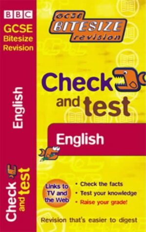 Stock image for Check and Test English (GCSE Bitesize Revision S.) for sale by WorldofBooks