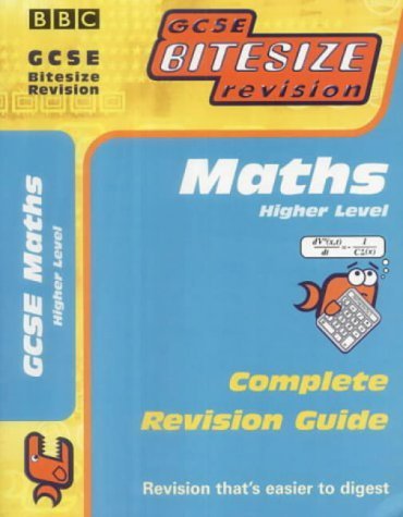 Beispielbild fr Maths Higher Level : GCSE Bitesize Revision zum Verkauf von AwesomeBooks