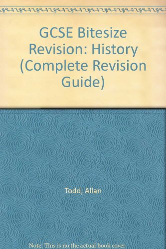 Imagen de archivo de GCSE Bitesize Revision: History (Complete Revision Guide) a la venta por AwesomeBooks