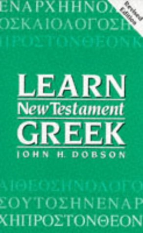 Stock image for Learn New Testament Greek for sale by WorldofBooks