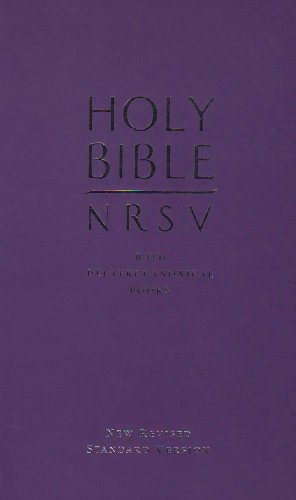 Beispielbild fr Holy Bible Anglicised/Dc Catholic Order (Bible Nrsv) zum Verkauf von AwesomeBooks