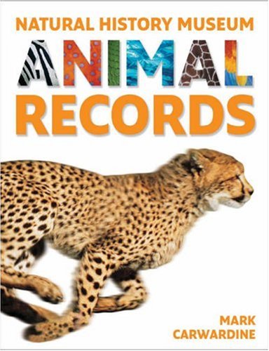 Stock image for Natural History Museum Animal Records for sale by Better World Books: West