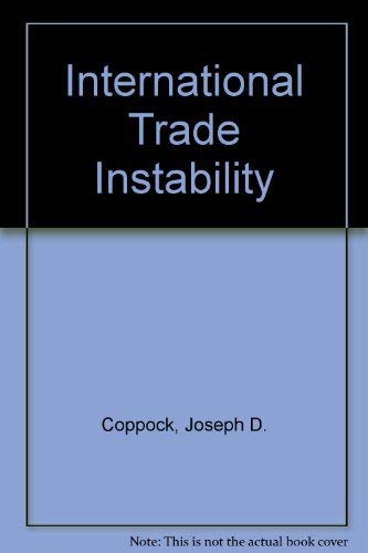 Stock image for International Trade Instability for sale by Anybook.com
