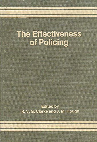Beispielbild fr The Effectiveness of Policing zum Verkauf von Anybook.com