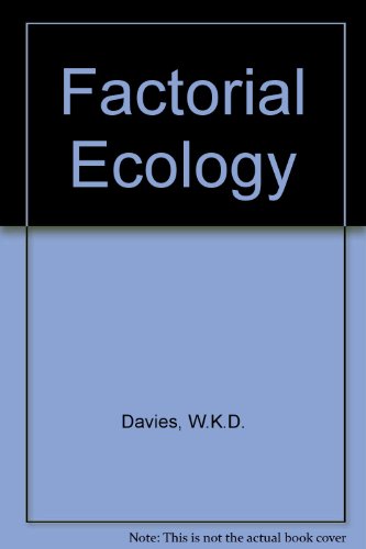 Beispielbild fr Factorial Ecology zum Verkauf von Redux Books