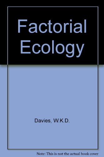 Stock image for Factorial Ecology for sale by Redux Books