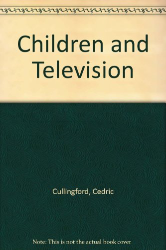 Stock image for Children and Television for sale by ThriftBooks-Atlanta