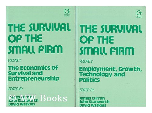 Beispielbild fr The Survival of the Small Firm: The Economics of Survival and Entrepreneurship zum Verkauf von Phatpocket Limited