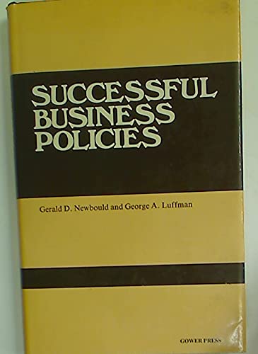 Stock image for Successful Business Policies for sale by AwesomeBooks