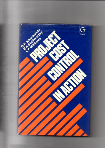 Project cost control in action (9780566021640) by Kharbanda, Om Prakash